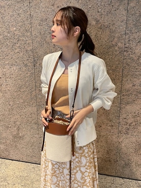 「綺麗めコーデ」｜「アイテム（その他シューズ）」を使った、関 侑梨乃さん（レディース・156cm）の冬コーディネート