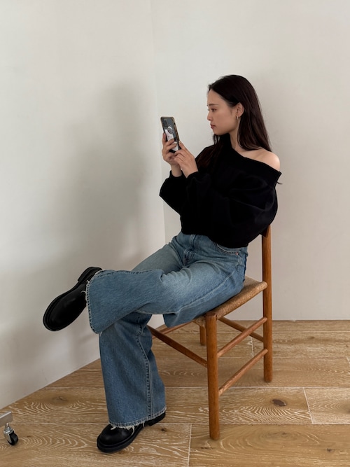 Levi's別注 RIBCAGE WAIDE LEGデニム