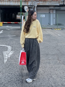 関 侑梨乃さん(レディース・156cm)の春コーディネート