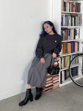 関 侑梨乃さん（レディース・156cm）の夏コーディネート