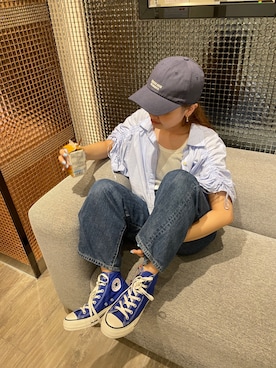 関 侑梨乃さん（レディース・156cm）の夏コーディネート