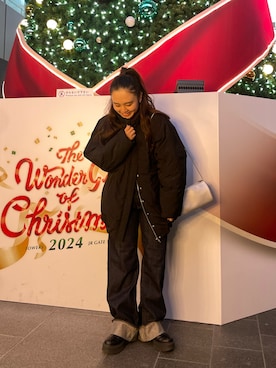 関 侑梨乃さん(レディース・156cm)の冬コーディネート