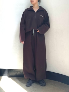 関 侑梨乃さん(レディース・156cm)の秋コーディネート