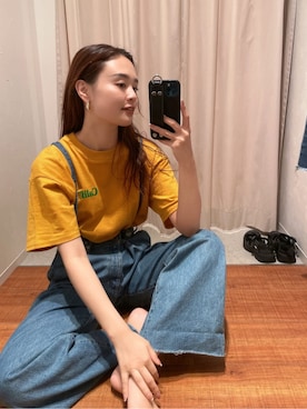 関 侑梨乃さん（レディース・156cm）の春コーディネート