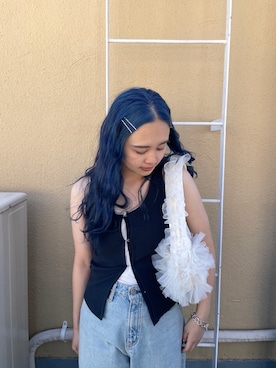 関 侑梨乃さん（レディース・156cm）の春コーディネート