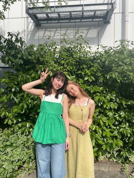 関 侑梨乃さん(レディース・156cm)の春コーディネート