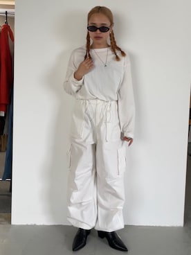 関 侑梨乃さん(レディース・156cm)の夏コーディネート