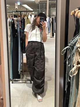 関 侑梨乃さん(レディース・156cm)の春コーディネート
