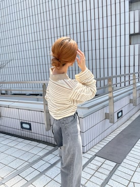 関 侑梨乃さん(レディース・156cm)の春コーディネート