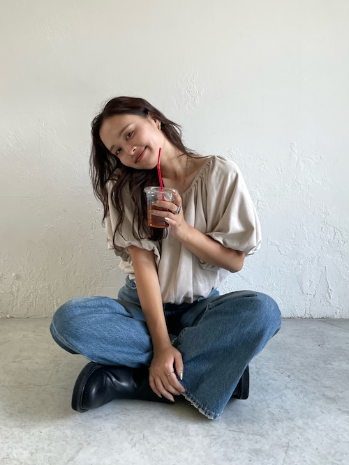 Levi's別注 RIBCAGE WAIDE LEGデニム