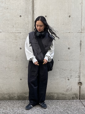 関 侑梨乃さん（レディース・156cm）の春コーディネート