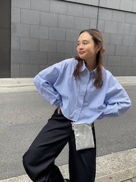 関 侑梨乃さん(レディース・156cm)の冬コーディネート