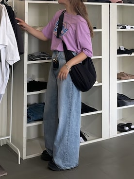 関 侑梨乃さん（レディース・156cm）の夏コーディネート