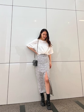 髙田真生さん（レディース・163cm）の春コーディネート