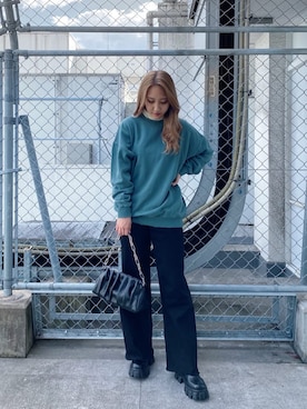 髙田真生さん（レディース・163cm）の秋コーディネート