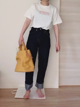 「PURのアイテム」を使った、onuku1103さん（レディース・154cm）の夏コーディネート