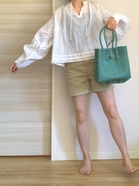 「PURのアイテム」を使った、onuku1103さん（レディース・154cm）の春コーディネート