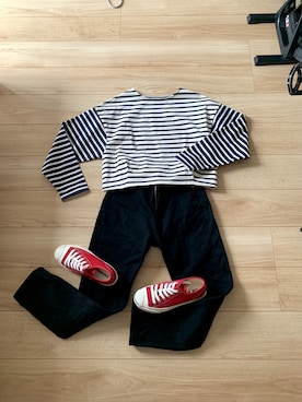 「PURのアイテム」を使った、onuku1103さん（レディース・154cm）の春コーディネート