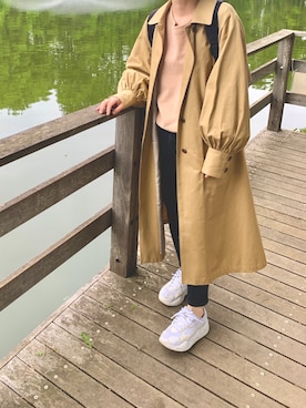 「PURのアイテム」を使った、onuku1103さん（レディース・154cm）の春コーディネート