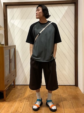 今村秀さん（メンズ・178cm）の夏コーディネート