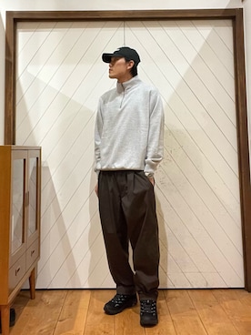 「URBAN RESEARCH DOORS（アーバンリサーチドアーズ）のアイテム」を使った、今村秀さん（メンズ・178cm）の秋コーディネート