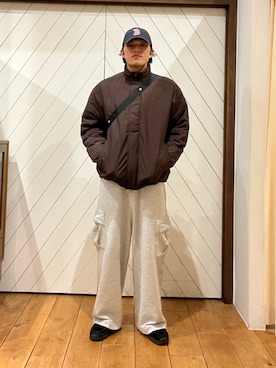 「アイテム（その他アウター）」を使った、今村秀さん（メンズ・178cm・20代）の秋コーディネート