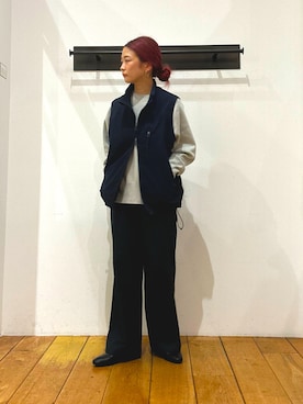 「かぐれ（カグレ）のアイテム」を使った、kazueさん（レディース・158cm）の春コーディネート