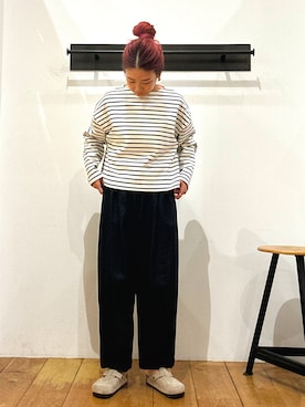 「クロップドパンツ」｜kazueさん（レディース・158cm）の夏コーディネート