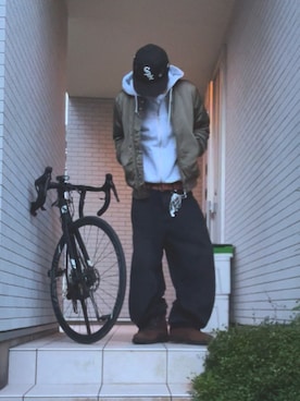 「XLARGE（エクストララージ）のアイテム」を使った、benjamin0325さん（メンズ・168cm）の秋コーディネート