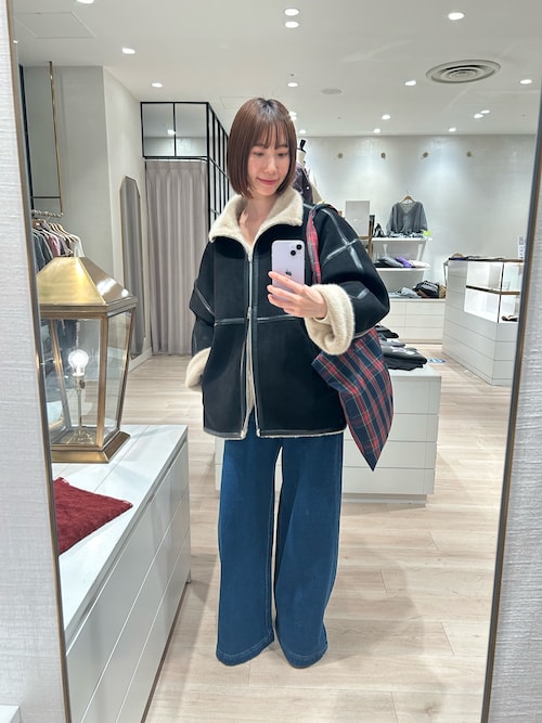 フェイクムートンショートコート（ムートンコート）｜Omekashi