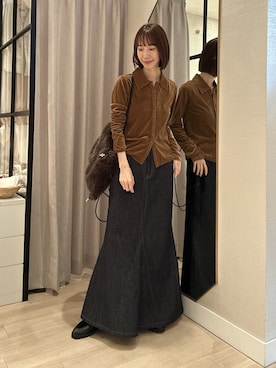 「アイテム（その他シューズ）」を使った、chihomakinoさん（レディース・156cm）の秋コーディネート