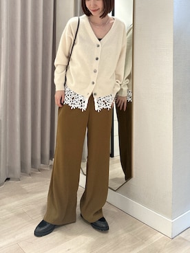 「アイテム（その他シューズ）」を使った、chihomakinoさん（レディース・156cm）の秋コーディネート