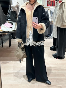 chihomakinoさん（レディース・156cm）の冬コーディネート