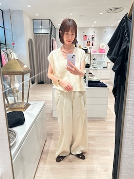 「アイテム（パンプス）」を使った、chihomakinoさん（レディース・156cm）の夏コーディネート