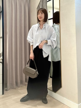 「Omekashi（オメカシ）のアイテム」を使った、chihomakinoさん（レディース・156cm）の春コーディネート