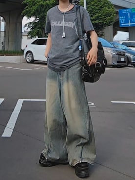 「アイテム（PC・スマホグッズ/家電）」を使った、あかさん（メンズ・160cm）の夏コーディネート