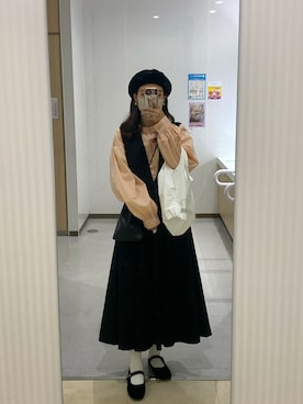 naさん（レディース・161cm）の冬コーディネート