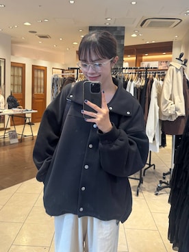 「アイテム（バックパック/リュック、ブラウン系）」を使った、tantanさん（レディース・150cm）の秋コーディネート