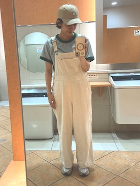 「USAコットン」｜みさん（レディース・156cm）の春コーディネート