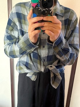 「チェック」｜みなみ✨洋服で人を幸服にする人さん（レディース・157cm・30代）の秋コーディネート