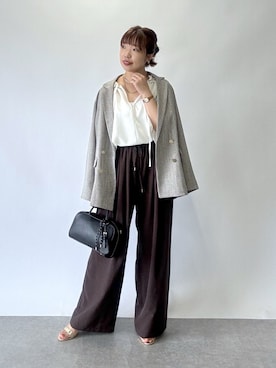 「アイテム（その他シューズ）」を使った、まっしーさん（レディース・157cm）の夏コーディネート