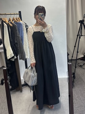 「アイテム（ワンピース/ドレス）」を使った、まっしーさん（レディース・157cm・20代）の夏コーディネート