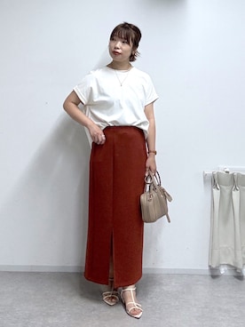 「アイテム（スカート）」を使った、まっしーさん（レディース・157cm・20代）の夏コーディネート