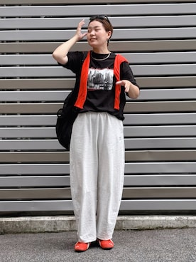 「アイテム（チョーカー）」を使った、remiさん（レディース・168cm）の秋コーディネート