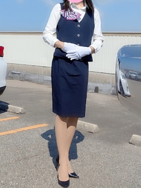 「アイテム（パンプス）」を使った、Kacchiさん（メンズ・173cm）の夏コーディネート