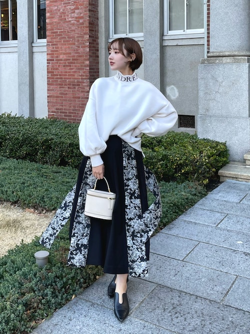 美品　アンドレアアンドコー　ANDREA&CO フリルパーティードレス アンドレアアンドコー 美品 アンドレアアンドコー ANDREA&CO フリル