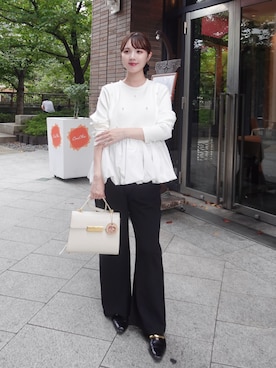 「アイテム（その他）」を使った、ありすさん（レディース・163cm）の秋コーディネート