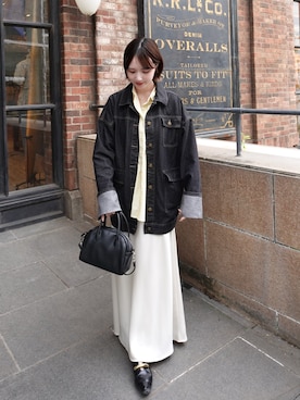 「CAPRICIEUX LE'MAGE（カプリシューレマージュ）のアイテム」を使った、ありすさん（レディース・163cm）の春コーディネート