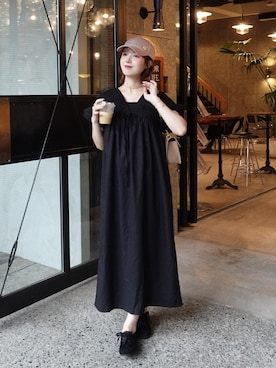 「PEACH JOHN（ピーチジョン）のアイテム」を使った、ありすさん（レディース・163cm）の夏コーディネート