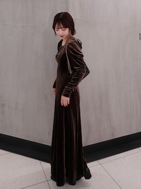 「アイテム（フレグランス）」を使った、ありすさん（レディース・163cm）の秋コーディネート